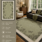 Modern Cream Textured Area Rug