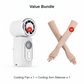 Portable Clip-On Cooling Fan | Hands-Free Strong Wind with LED Battery DisplayInstant cooling on the go