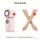 Portable Clip-On Cooling Fan | Hands-Free Strong Wind with LED Battery DisplayInstant cooling on the go