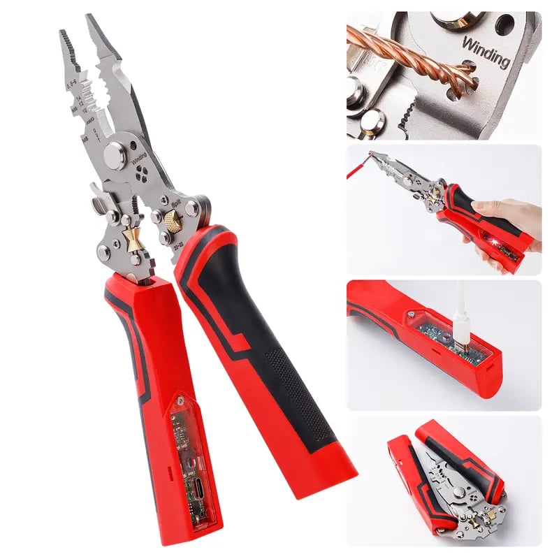 16-in-1 Multifunctional Wire Stripper & Twister – Professional Electrical Tool