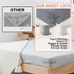 Bed Sheet Corner Clips – No More Loose Sheets | Fits All Mattresses