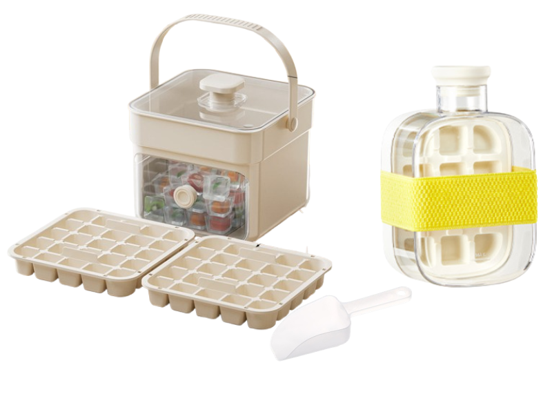 🔥HOT SALE 56%OFF🔥⏱️ Instant Ice Cubes in Seconds – Just Press & Release! 🧊✨
