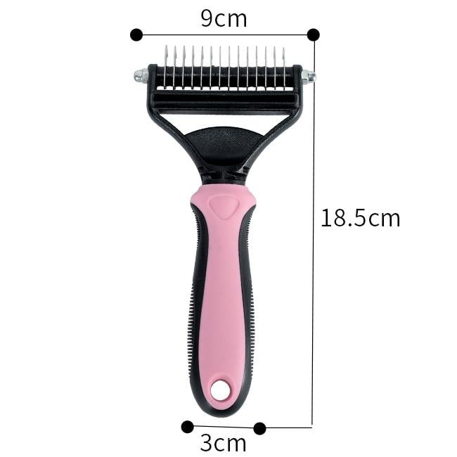 ⏰🔥LIMITED TIME 50% OFF! 🐾 Professional Pet Deshedding Brush for Dogs & Cats – Gentle Grooming & Fur-Free Home ✨