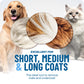 ⏰🔥LIMITED TIME 50% OFF! 🐾 Professional Pet Deshedding Brush for Dogs & Cats – Gentle Grooming & Fur-Free Home ✨