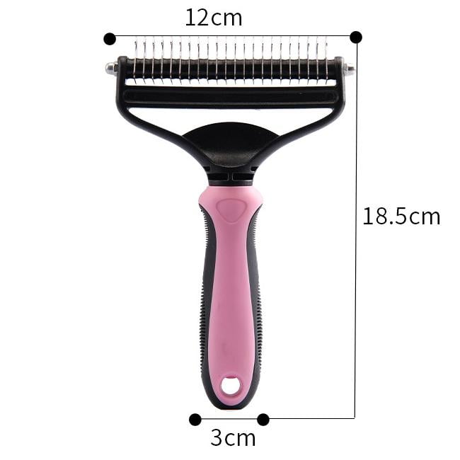 ⏰🔥LIMITED TIME 50% OFF! 🐾 Professional Pet Deshedding Brush for Dogs & Cats – Gentle Grooming & Fur-Free Home ✨