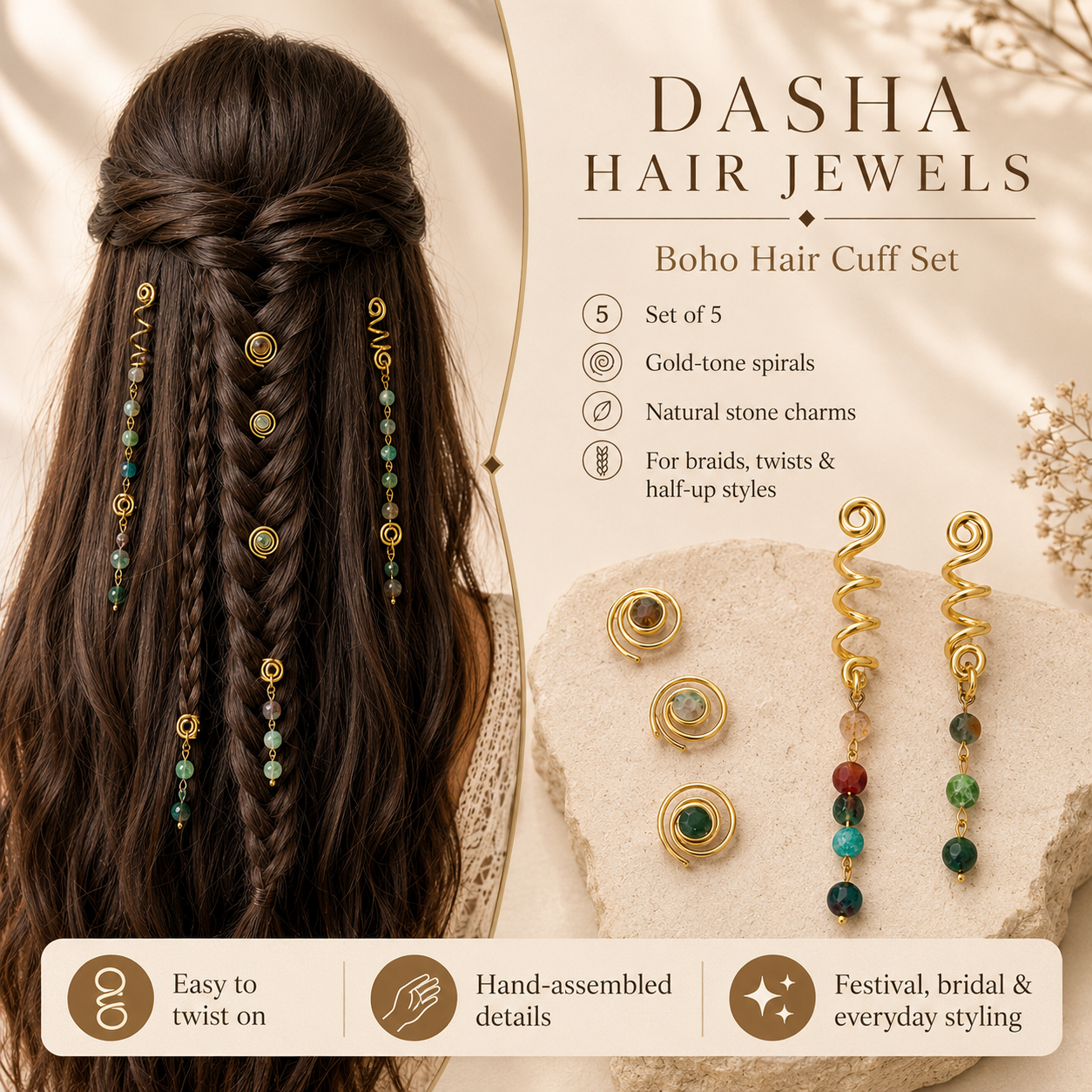 Jeweled Hair Accessories