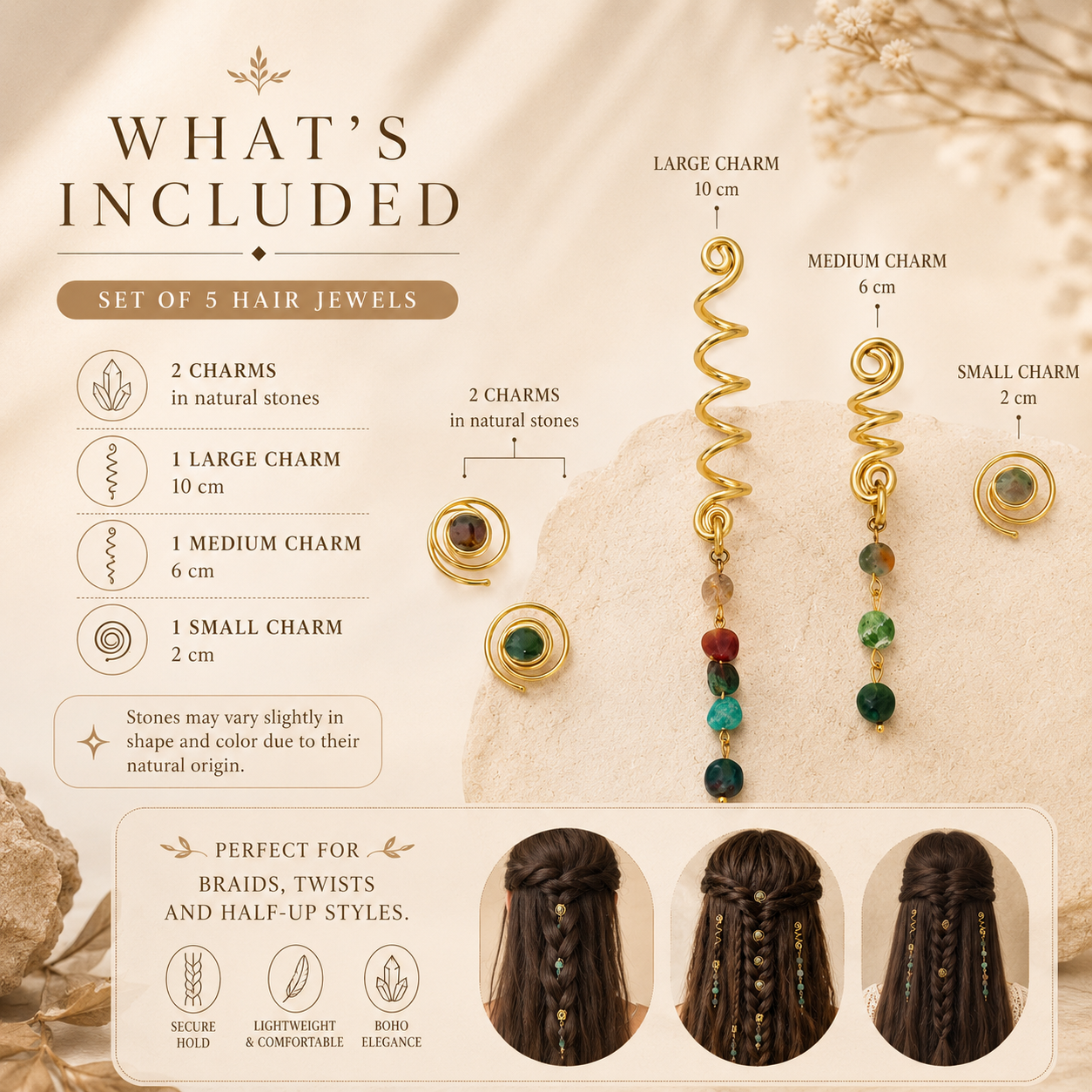 Jeweled Hair Accessories