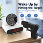 Interactive Target Alarm Clock – Fun Wake-Up Challenge with Toy Blaster & Voice Recording