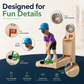 Tabletop Golf Bottle Opener Game – Fun Cap Toss Party Game with Score Counter