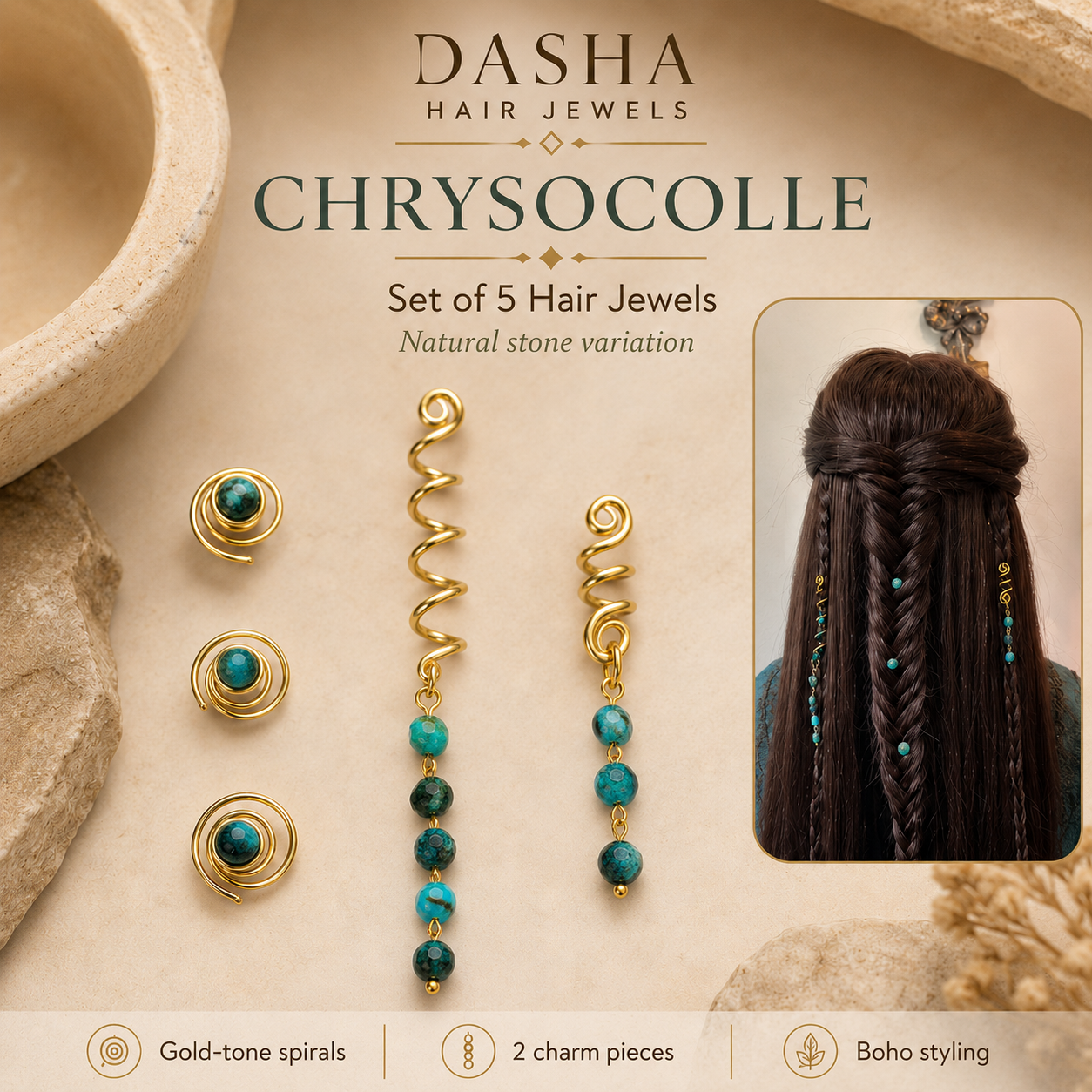 Jeweled Hair Accessories