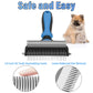 ⏰🔥LIMITED TIME 50% OFF! 🐾 Professional Pet Deshedding Brush for Dogs & Cats – Gentle Grooming & Fur-Free Home ✨