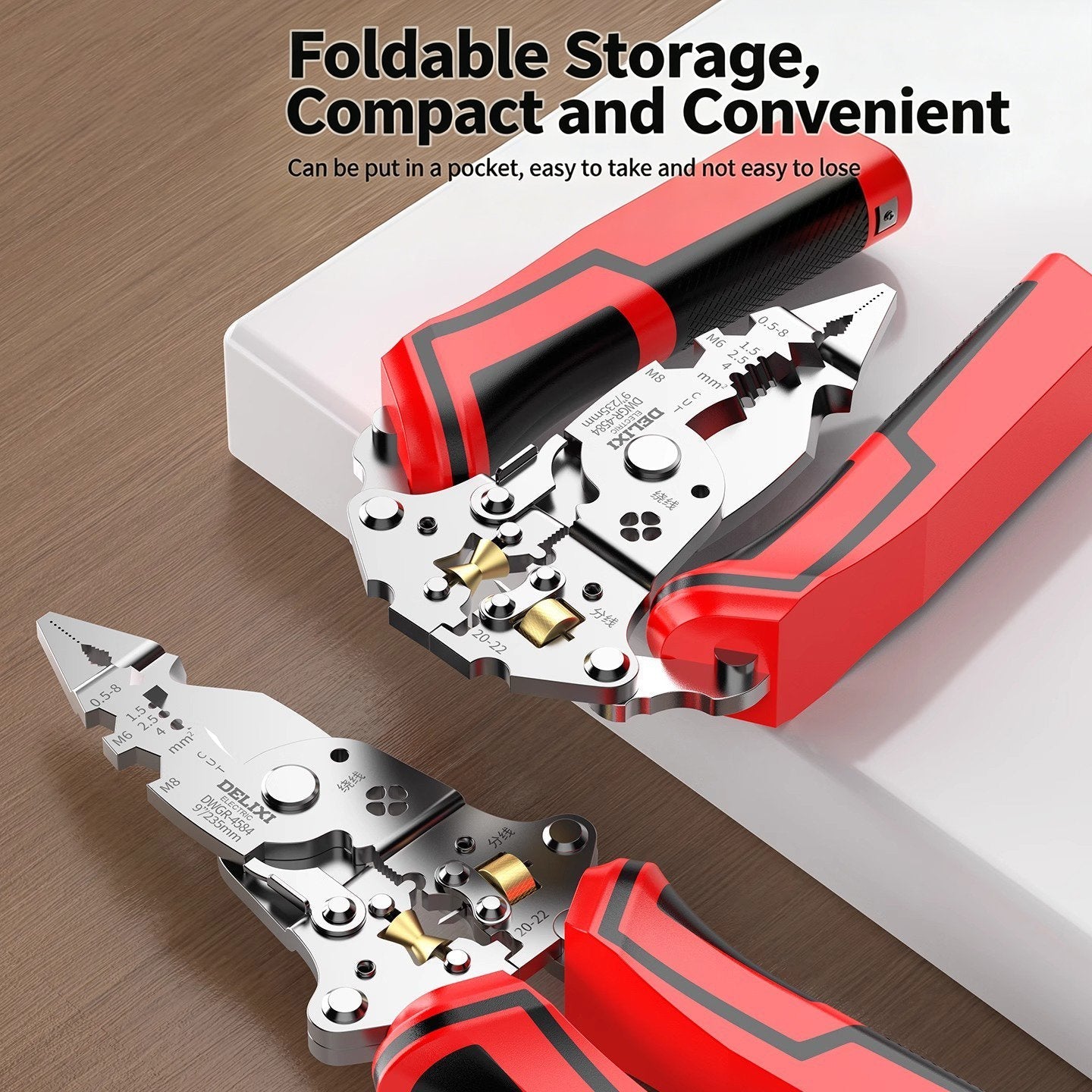16-in-1 Multifunctional Wire Stripper & Twister – Professional Electrical Tool