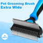 ⏰🔥LIMITED TIME 50% OFF! 🐾 Professional Pet Deshedding Brush for Dogs & Cats – Gentle Grooming & Fur-Free Home ✨