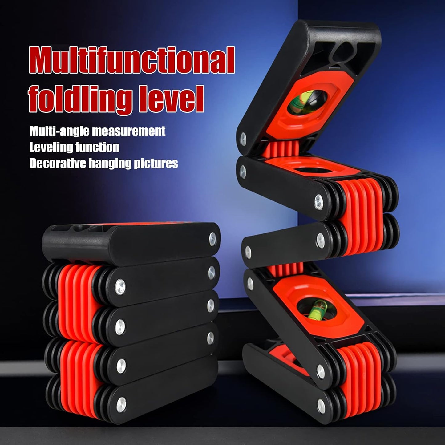 📏 Folding Level Ruler – Precision Angle Measuring Tool 🔧