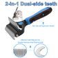 ⏰🔥LIMITED TIME 50% OFF! 🐾 Professional Pet Deshedding Brush for Dogs & Cats – Gentle Grooming & Fur-Free Home ✨