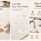 Modern Cream Textured Area Rug