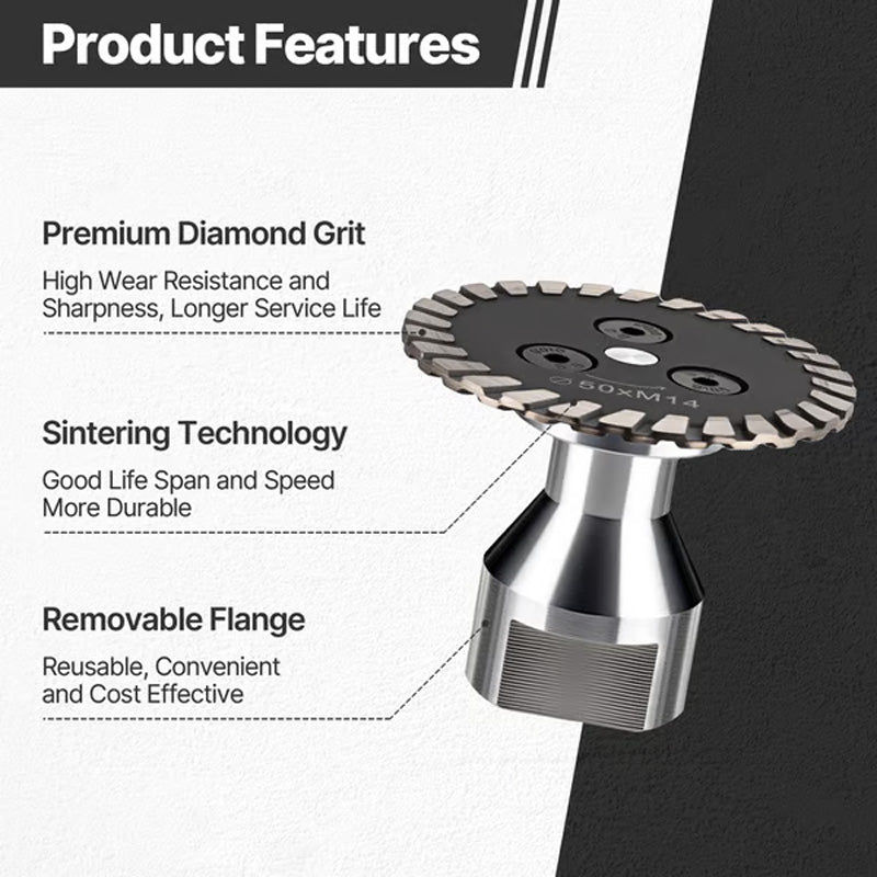 M14 Diamond Cutting Blade – For Stone, Tile, Ceramic & Marble | Angle Grinder Compatible