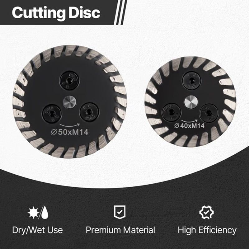 M14 Diamond Cutting Blade – For Stone, Tile, Ceramic & Marble | Angle Grinder Compatible