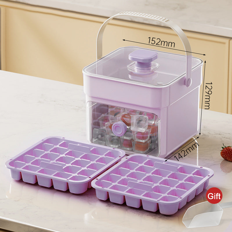 🔥HOT SALE 56%OFF🔥⏱️ Instant Ice Cubes in Seconds – Just Press & Release! 🧊✨