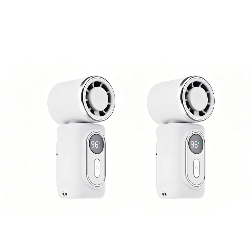 Portable Clip-On Cooling Fan | Hands-Free Strong Wind with LED Battery DisplayInstant cooling on the go
