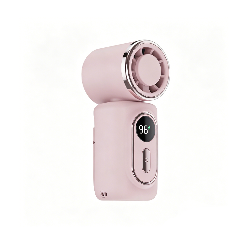 Portable Clip-On Cooling Fan | Hands-Free Strong Wind with LED Battery DisplayInstant cooling on the go