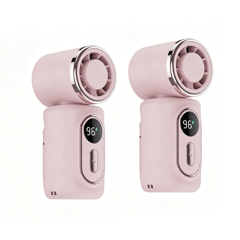 Portable Clip-On Cooling Fan | Hands-Free Strong Wind with LED Battery DisplayInstant cooling on the go