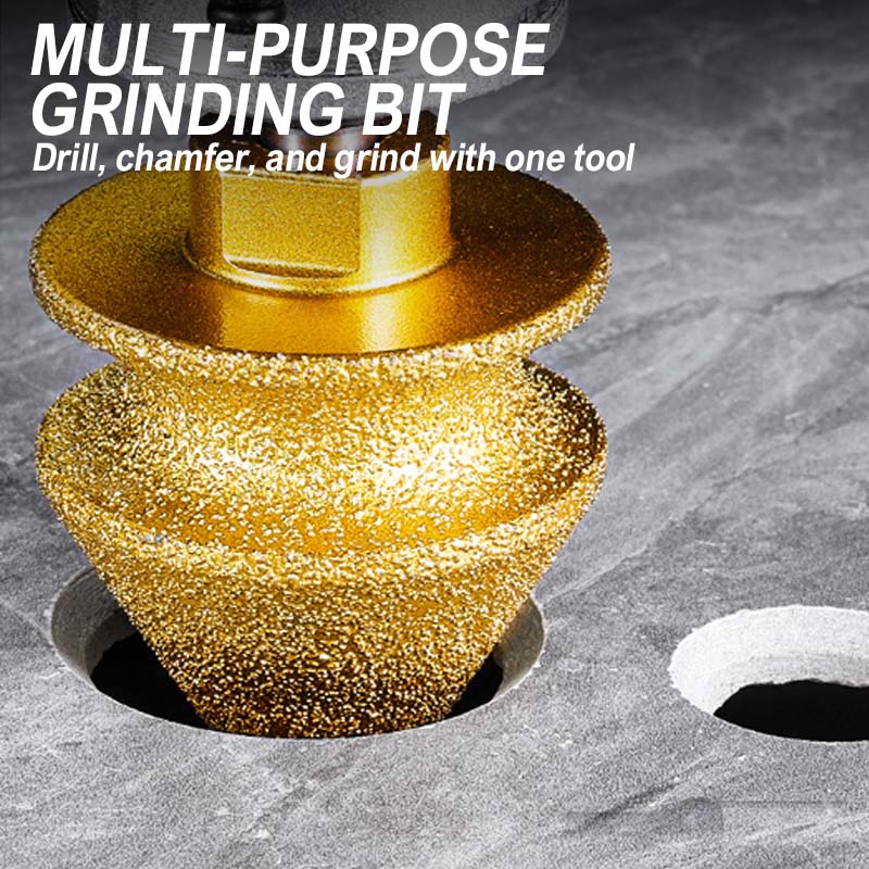 Diamond Chamfering Bit for Angle Grinder – Multi-Function, Universal M10 Fit
