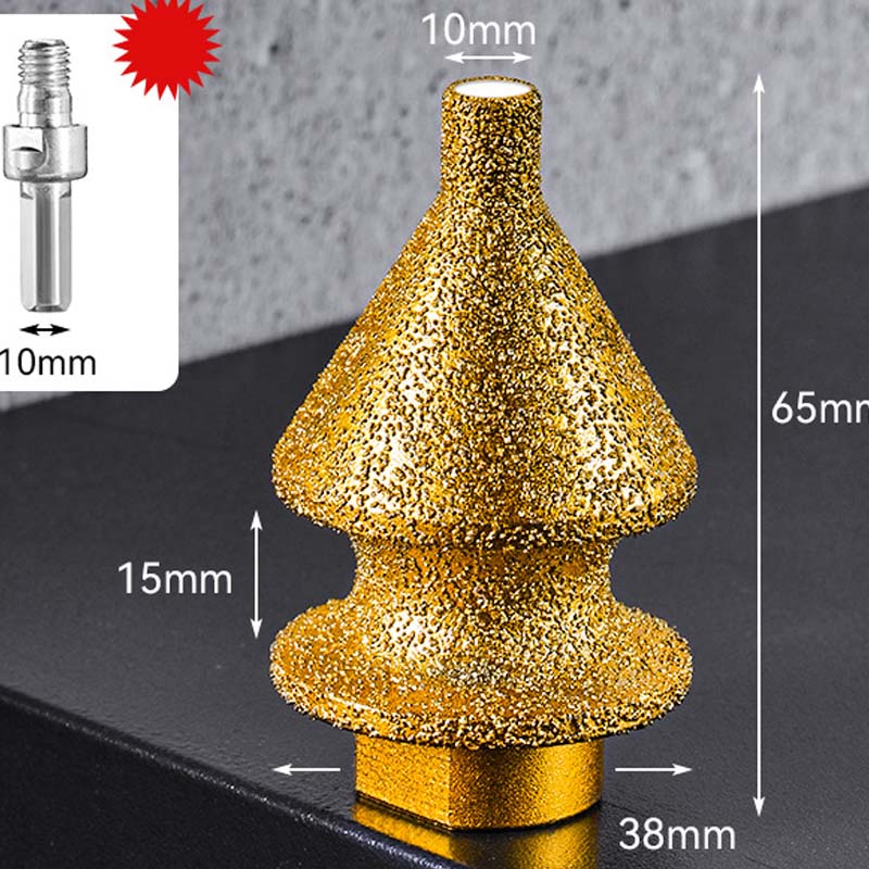Diamond Chamfering Bit for Angle Grinder – Multi-Function, Universal M10 Fit